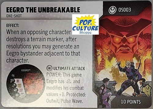 Heroclix thunderbolts os003 - heroclix,