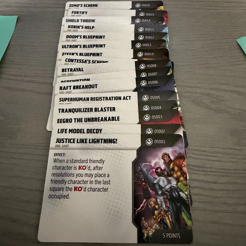 Marvel heroclix thunderbolts - marvel,