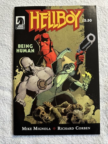 Hellboy being human 1 - hellboy, #1