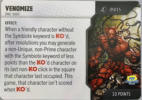 Heroclix venom os015 - os015, venomize