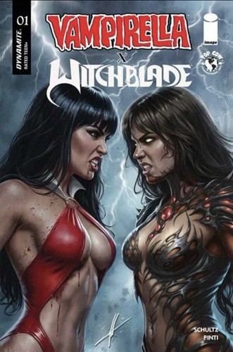 Vampirella witchblade - vampirella, x