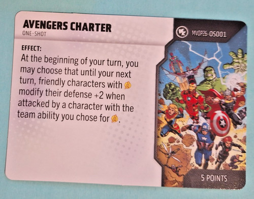 Avengers charter heroclix - avengers,