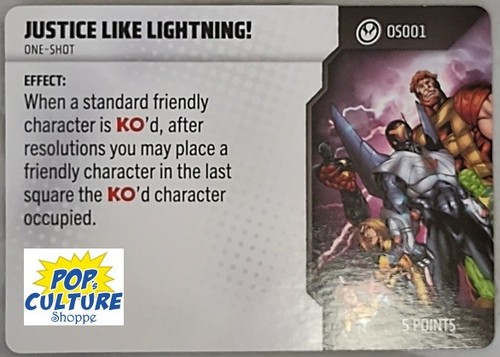 Heroclix thunderbolts os001 - heroclix,