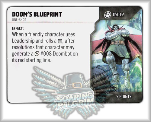 Heroclix doom blueprint - doom's,