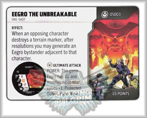Heroclix eegro the unbreakable - heroclix,
