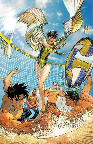 Dcs hawk girl summer one - dcs, hawk-girl